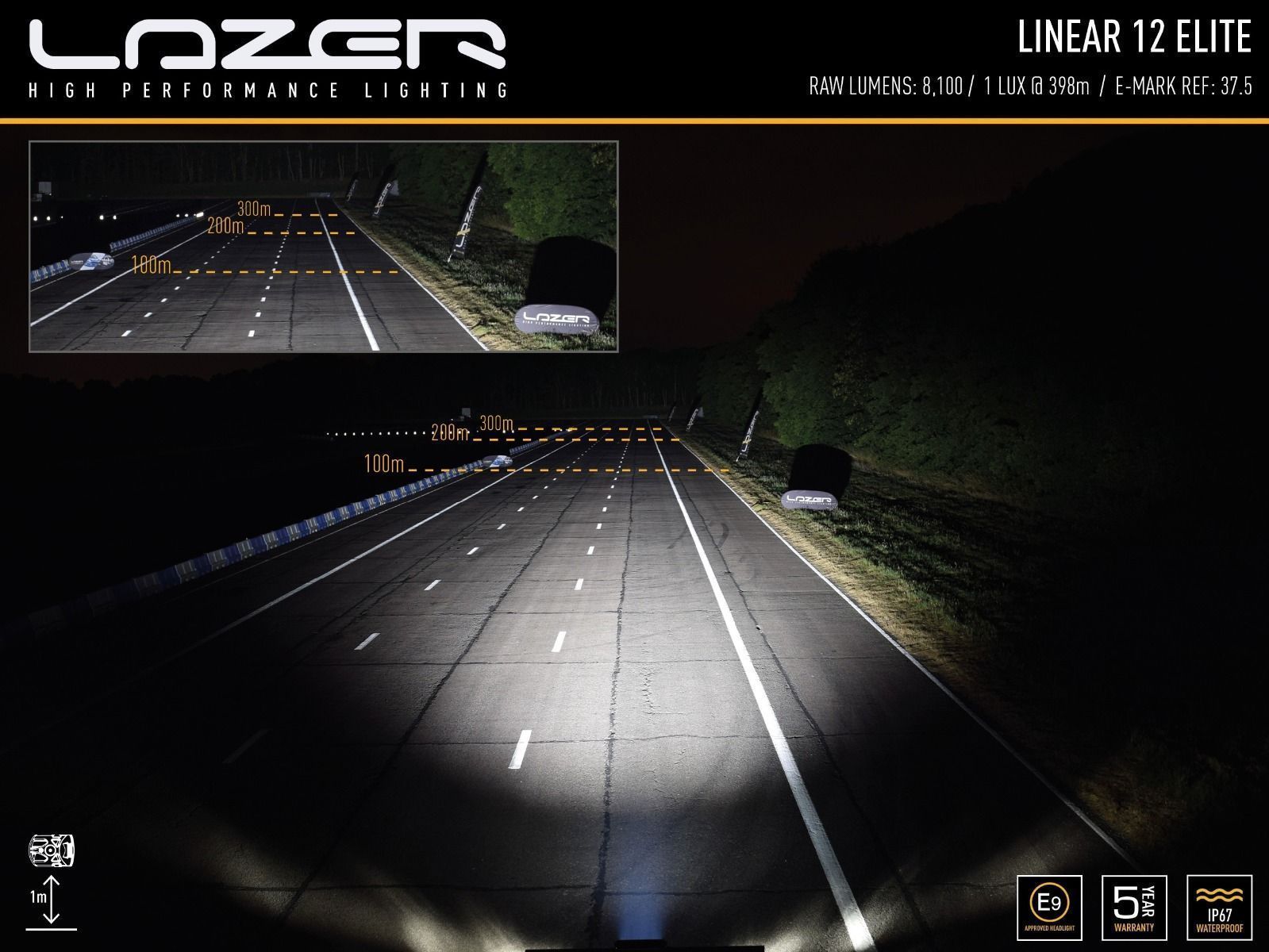 Lazer Linear 12 Elite Scheinwerfer – Bild 8