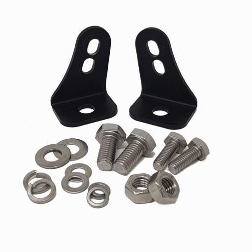 Kit de montaje lateral corto para LINEAR, inox (con tornillería de inox)