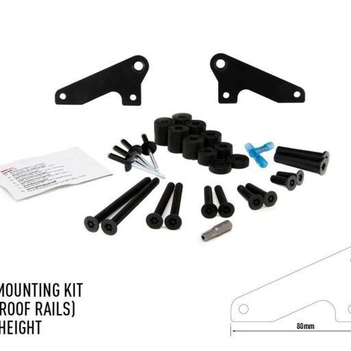 Kit montaje para el vierteaguas, 37mm