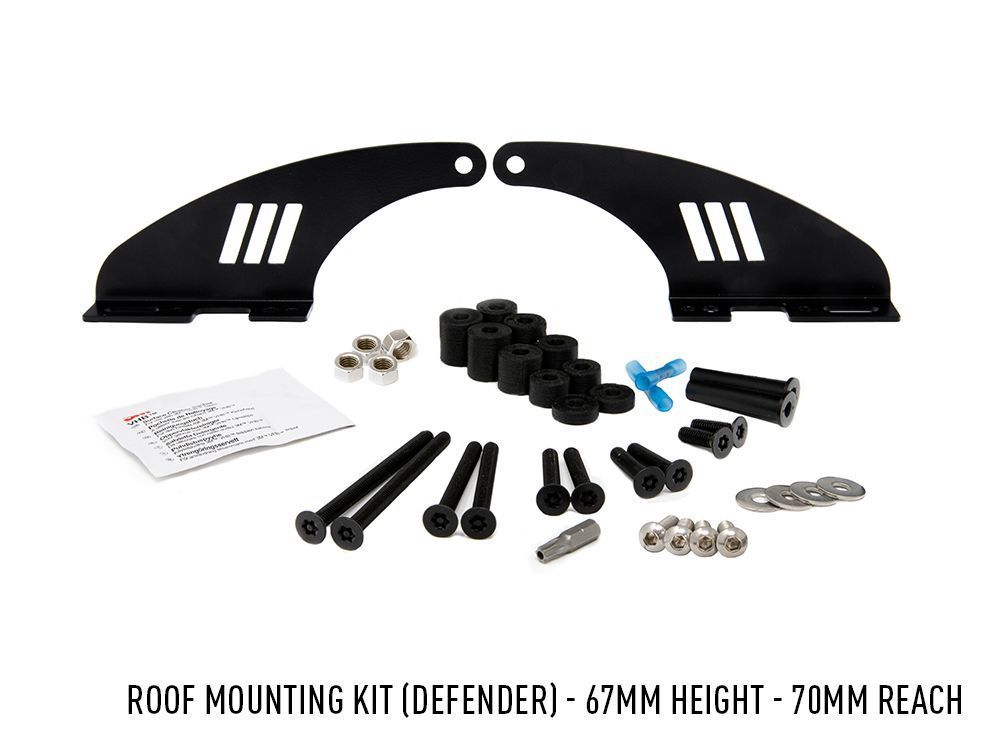 Kit montaje para el techo para Land Rover Defender, 67mm