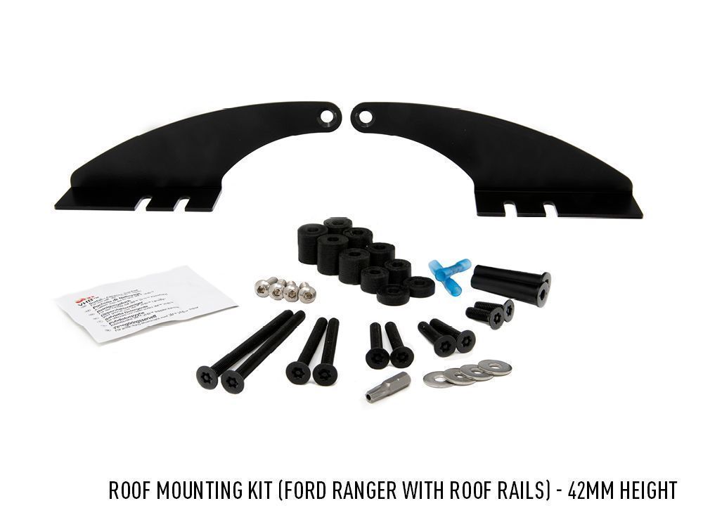 Kit montaje para el techo para Ford Ranger con barras, 42mm