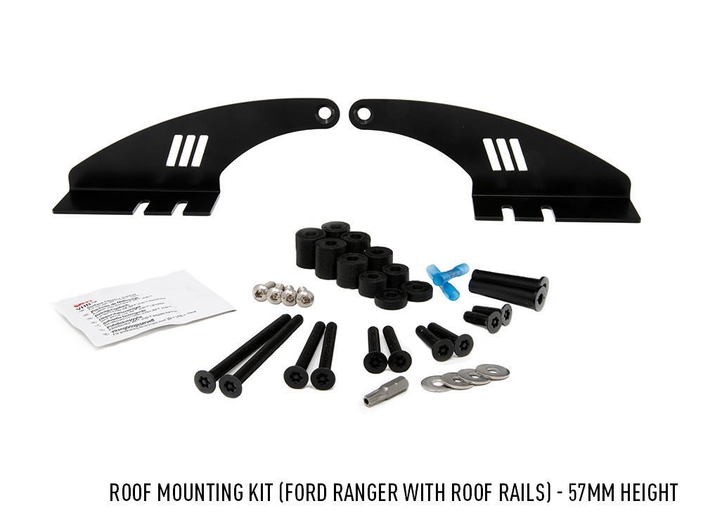 Dachmontagesatz für Ford Ranger mit Streben, 57 mm