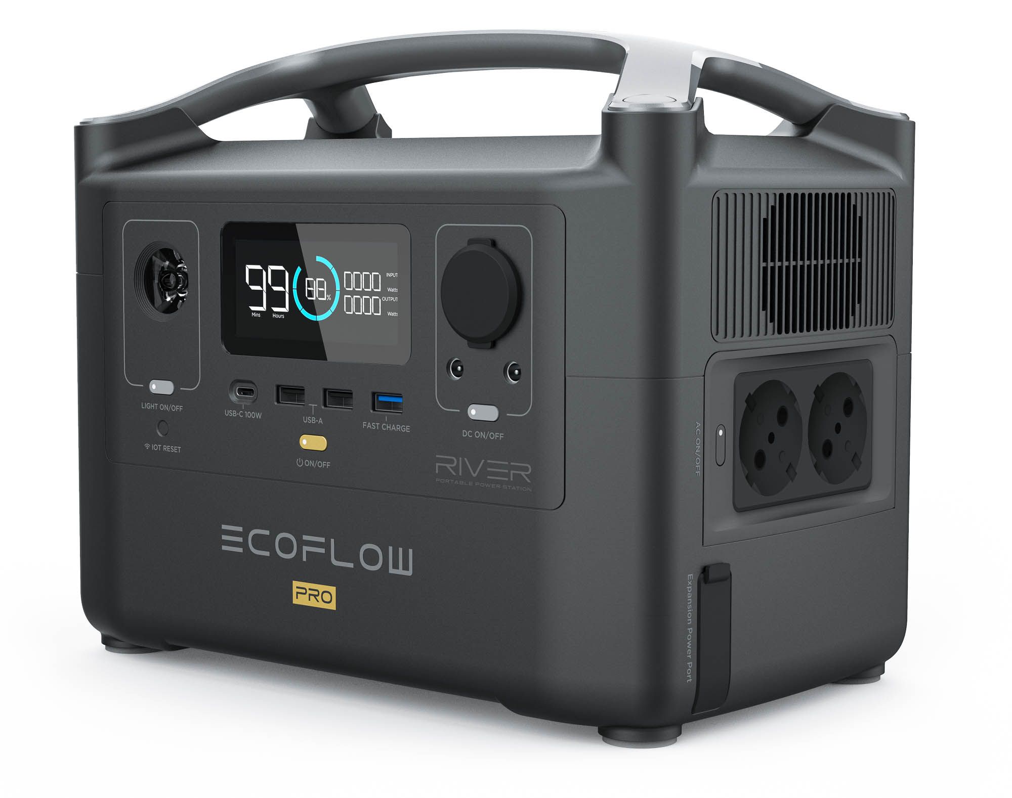 Generador solar Ecoflow RIVER PRO 720 Wh