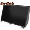 Cupboard universal 1250 negra para techo duro Alu-Cab