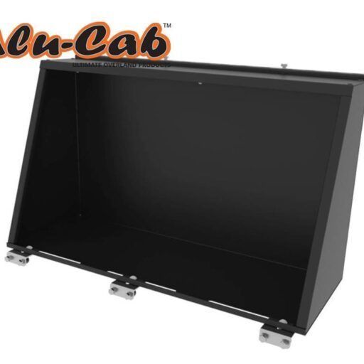 Cupboard universal 1250 negra para techo duro Alu-Cab