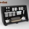 Cupboard plata para Landcruiser 730x750 para techo duro Alu-Cab