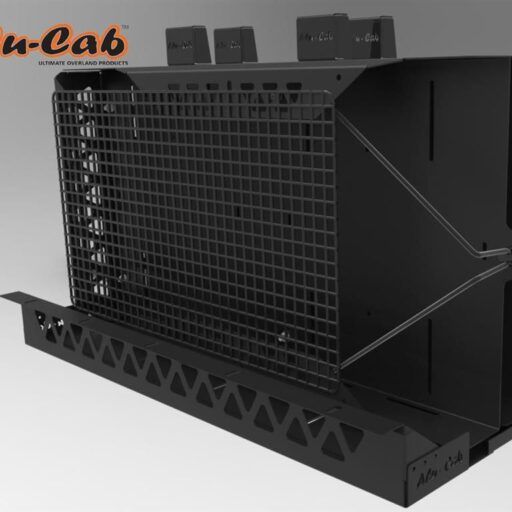 Soporte 4 sillas (sin sillas) para techo duro Alu-Cab