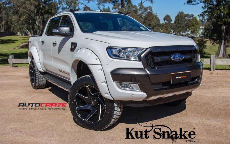 Kut Snake Ford Ranger PX1 and PX2 55mm Smooth fenders - Image 8