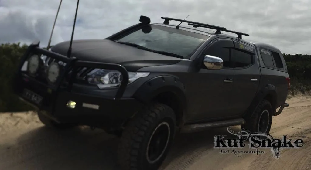 Paralamas Kut Snake Mitsubishi L200 MQ 2015-2017 70mm - Imagem 4