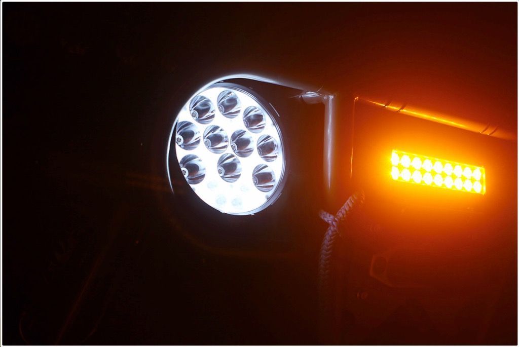 8.7" Faro CANNON ADVENTURE HALO 14 LED - Imagen 4