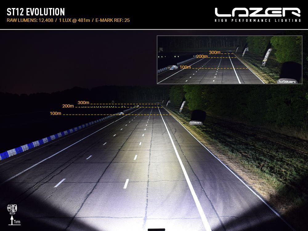 Faro a LED Lazer ST12 Evolution¹