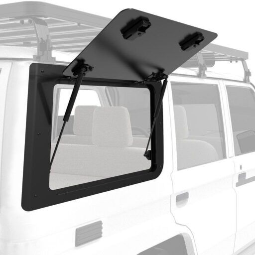 Ventana lateral der. Gullwing, aluminio, Toyota 76
