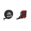 Spare wheel carrier, left