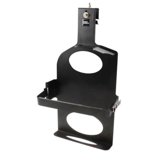 Alternative view of Soporte jerrycan lateral para Defender