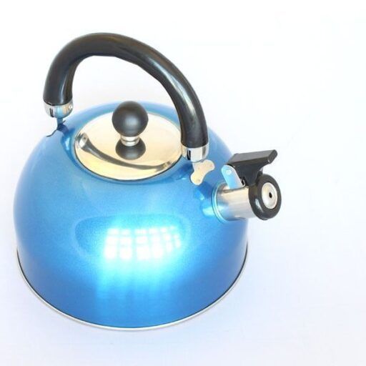 Tetera hervidora de silbido, 2,5L, inox