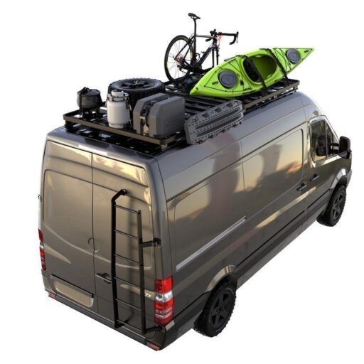 Baca de techo Slimline II. Alta para Mercedes Benz Sprinter 144, 170, L2, L3, MWB, LWB