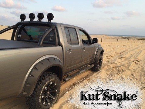 Aletines Kut Snake Nissan Navara D40 75mm - Imagen 4