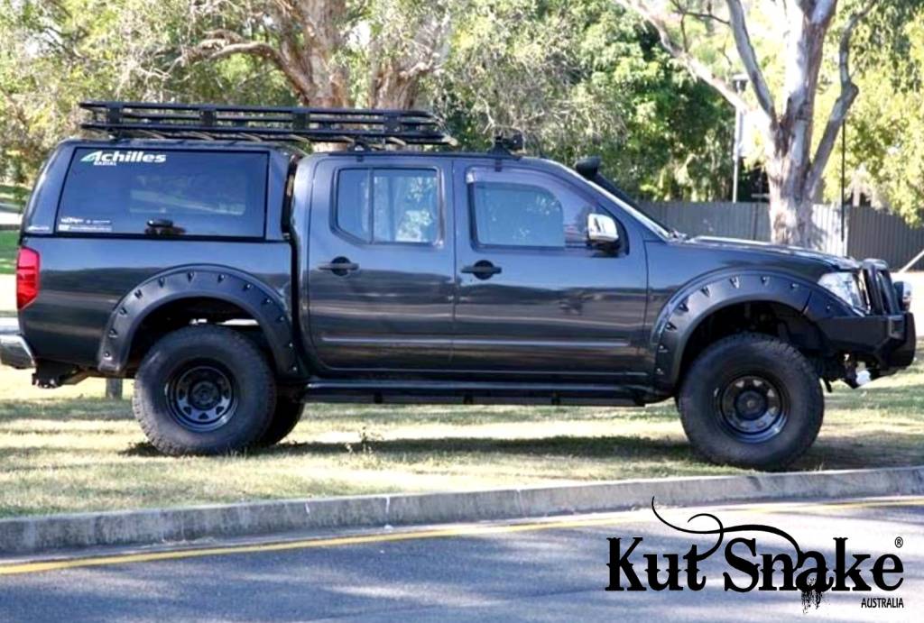 Aletines Kut Snake Nissan Navara D40 75mm - Imagen 5