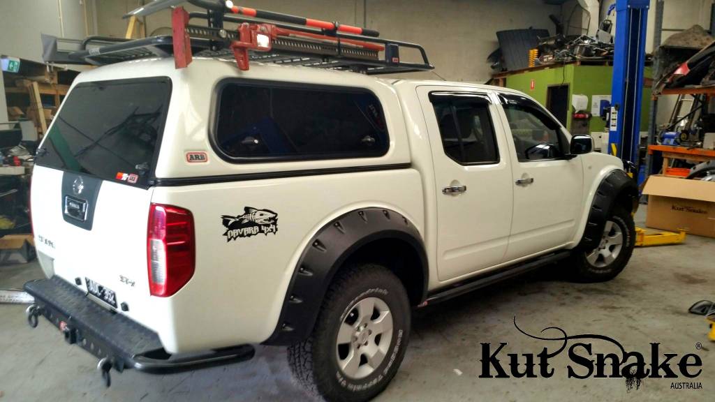 Aletines Kut Snake Nissan Navara D40 75mm - Imagen 8