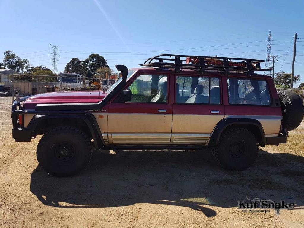 Parafanghi Kut Snake Nissan Patrol Y60 100mm - Immagine 3