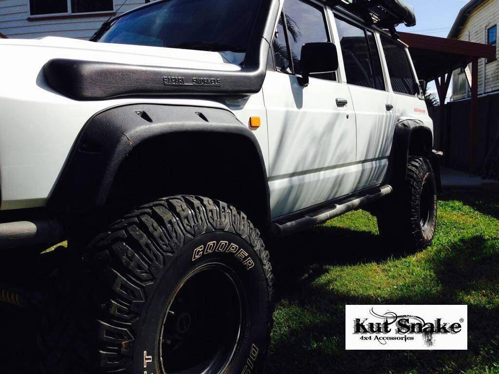 Parafanghi Kut Snake Nissan Patrol Y60 100mm - Immagine 7