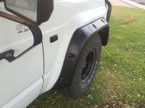 Parafanghi Kut Snake Nissan Patrol Y60 100mm - Immagine 8