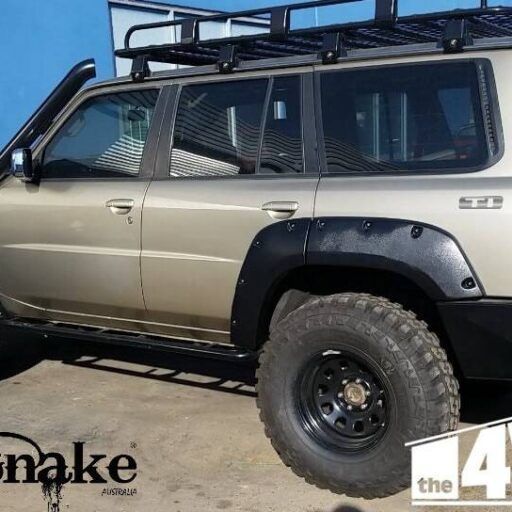 Alternative view of Aletines Kut Snake Nissan Patrol Y61 70mm