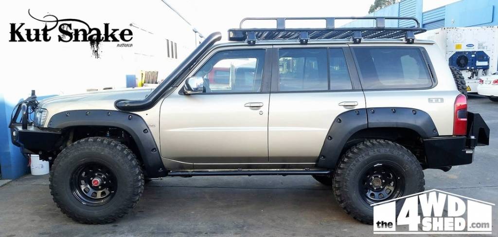Aletines Kut Snake Nissan Patrol Y61 70mm - Imagen 3