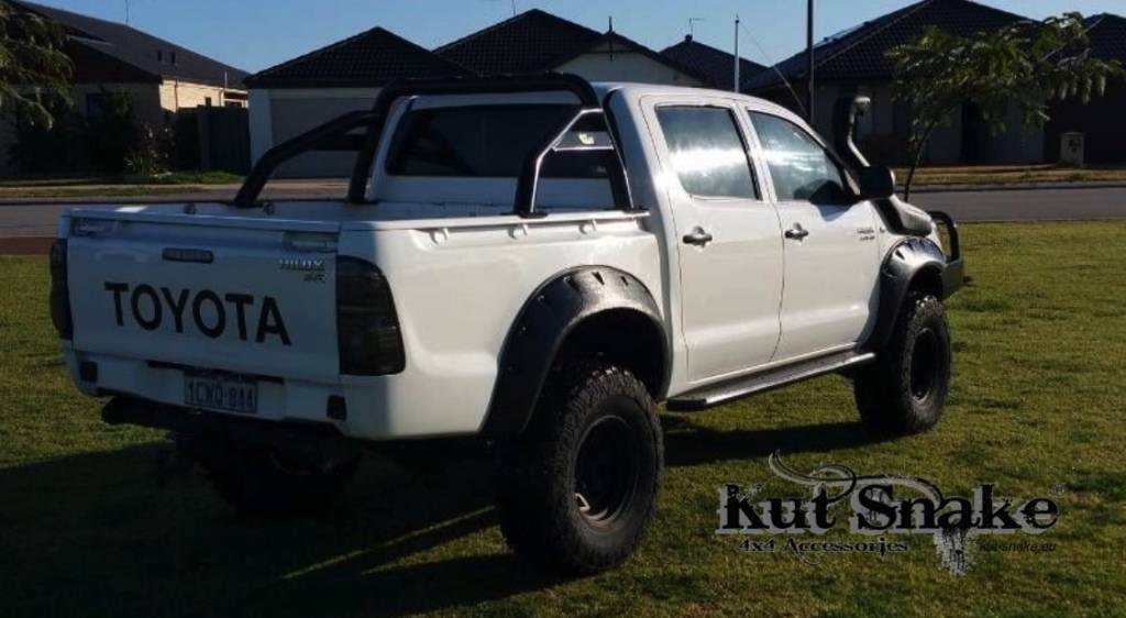 Parafanghi Kut Snake Toyota Hilux Vigo 2011-2015 Monster 95mm - Immagine 2