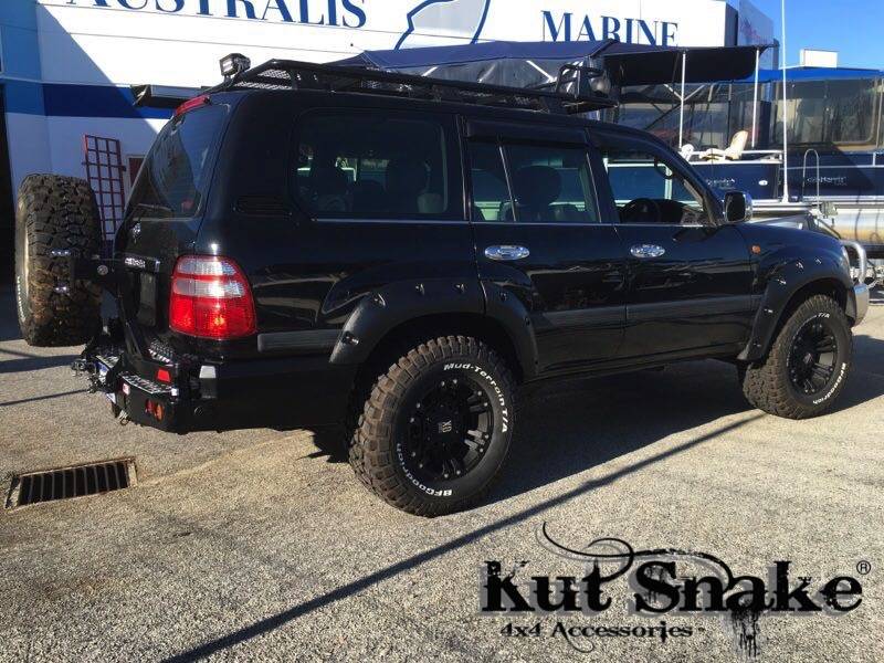 Aletines Kut Snake Toyota Land Cruiser 100 55mm - Imagen 2
