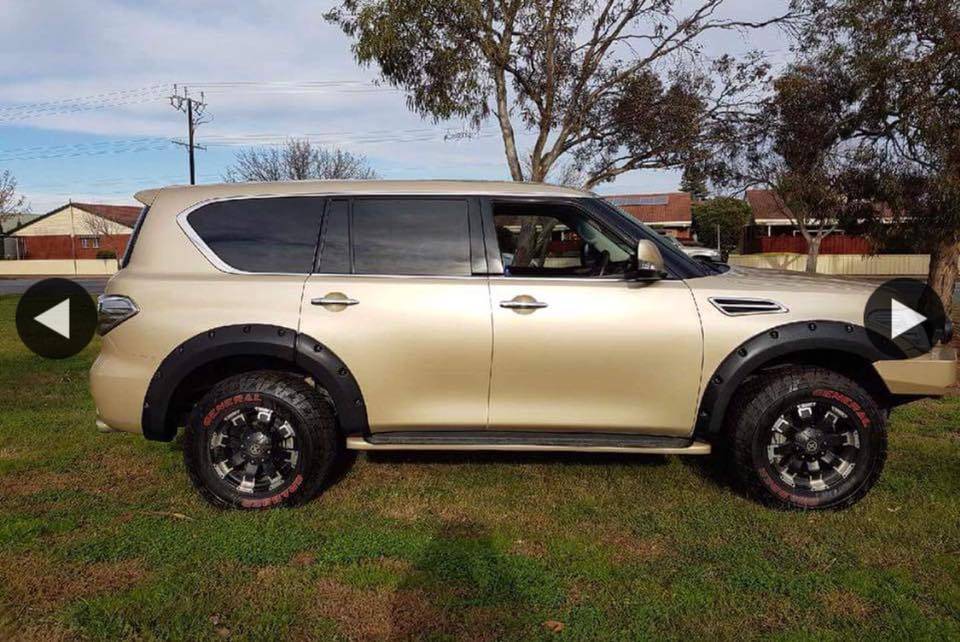 Aletines Kut Snake Nissan Patrol Y62 60mm - Imagen 2