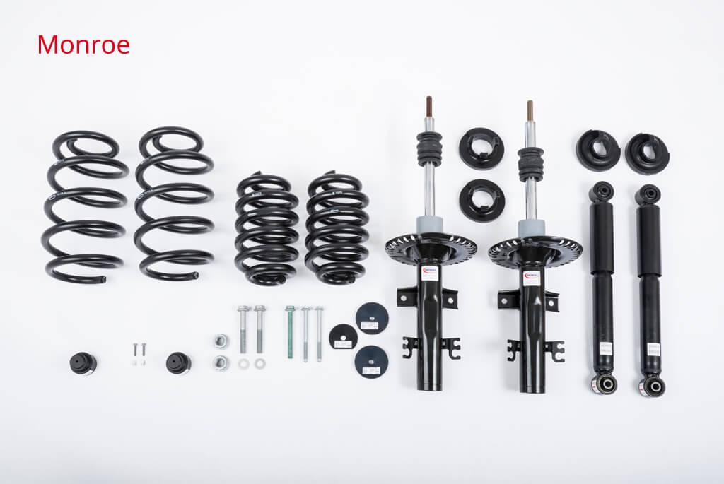 Kit Seikel VW T5 T6 y T6.1 Desert 4 Motion con Monroe