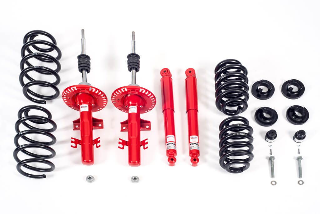Kit Seikel VW T5 hasta 2009 Desert HD Tracción Delantera con Koni