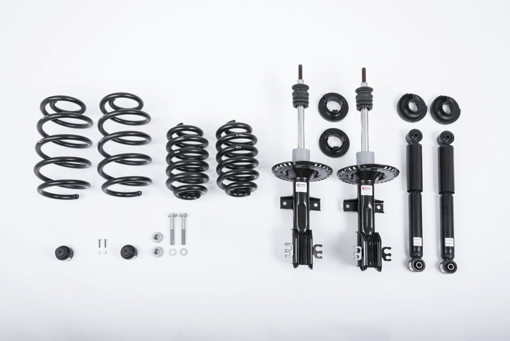 Kit Seikel VW T5 hasta 2009 Desert MAXI HD Tracción Delantera con Monroe