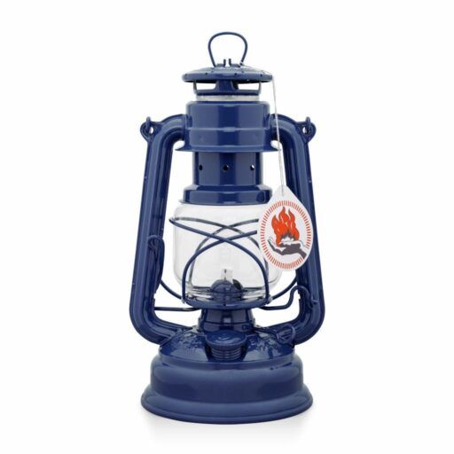 Linterna de tormenta Feuerhand 276 azul cobalto