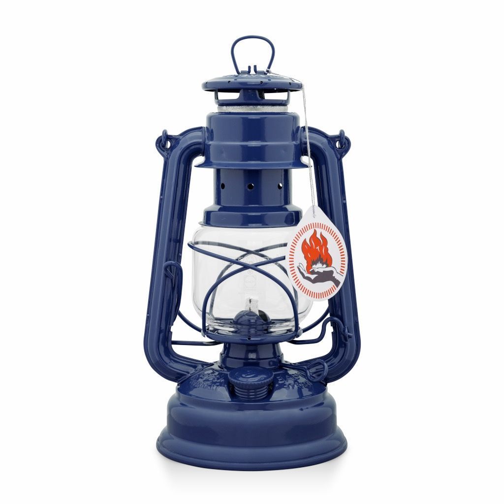 Linterna de tormenta Feuerhand 276 azul cobalto