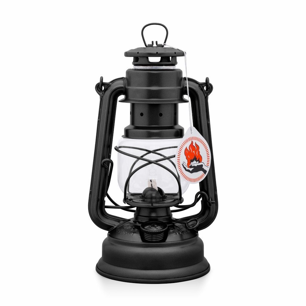 Sturmlaterne Feuerhand 276 mattschwarz