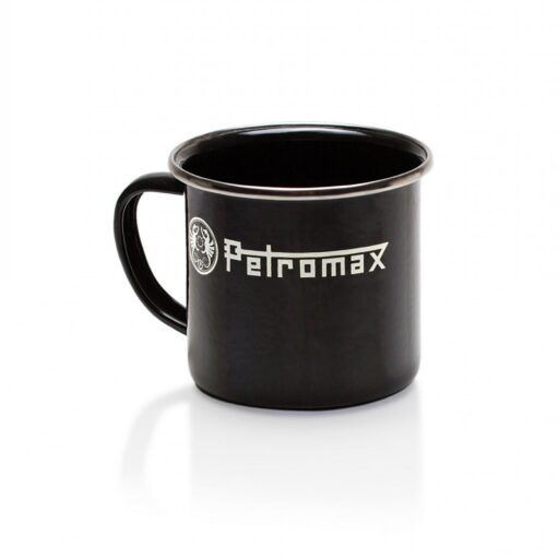 Petromax taza esmaltada negra