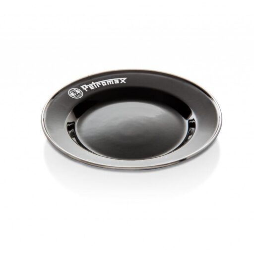 Petromax plato esmaltado negro 2 uds
