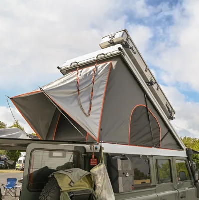 Alu-Cab Roof Conversion ''Icarus'' Land Rover Defender until YOC 2019, white - Imagen 3