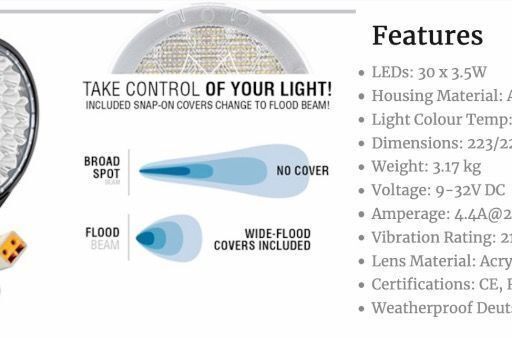 8.7" 30 LED VL OFFROAD SERIES