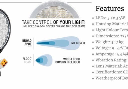 8.7" 30 LED VL OFFROAD SERIES