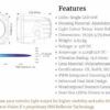 OPTIMUS CUADRADO CHROME 1 10W LED 60° HAZ FLOOD
