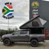 Alu-Cab Canopy Camper Toyota Hilux Revo DC 2016+ Negro