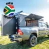 Alu-Cab Canopy Camper Toyota Hilux Revo XC 2016+ Negro