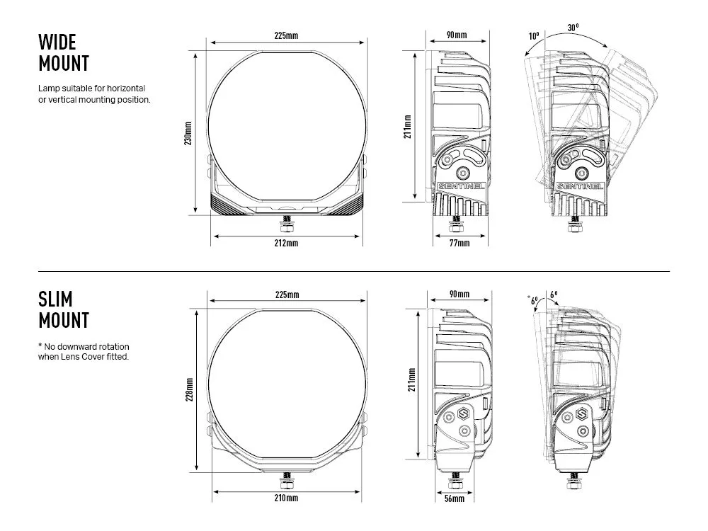 Faro Lazer Sentinel 9 Elite WHITE - Imagen 6