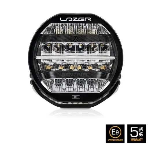 Faro Lazer Sentinel 9 Elite con posición de luz