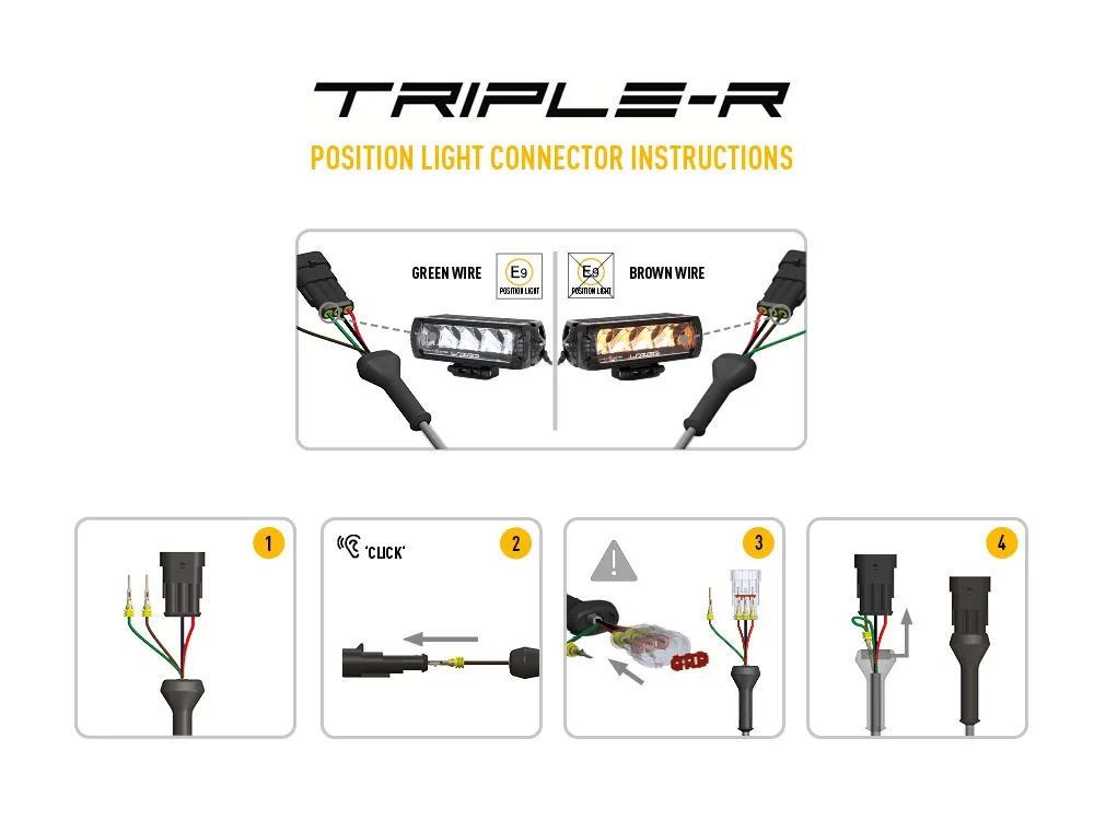 Faro anteriore Lazer Triple-R 1000 - BIANCO - Immagine 8