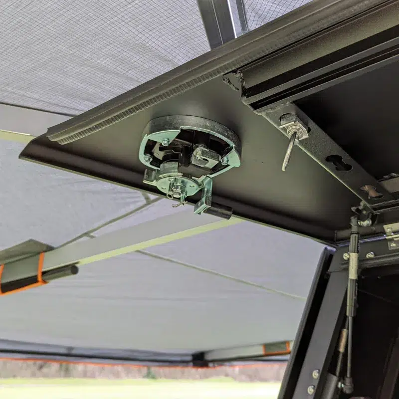 Canopy aluminio 2 ROCKALU Isuzu D-Max 2012+ Extra Cab (negro) - Imagen 8