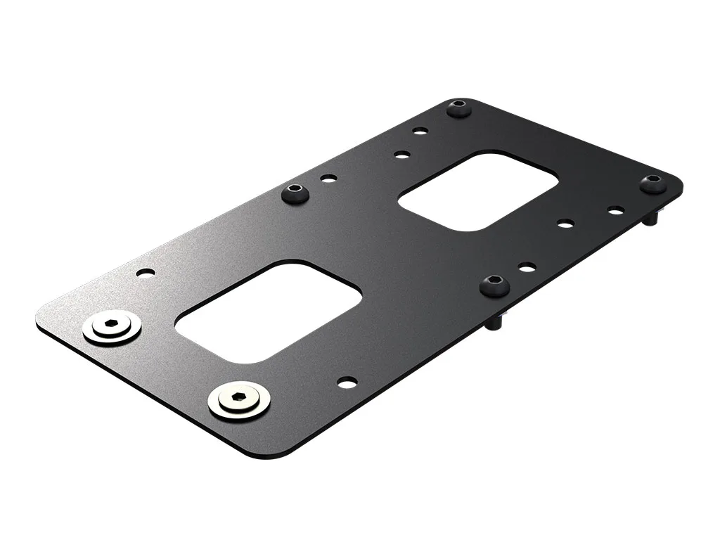 Battery device mounting plate
